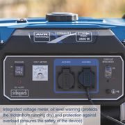 SCHEPPACH SG 3200X RÁMOVÁ ELEKTROCENTRÁLA 2800 W S REGULACÍ AVR - JEDNOFÁZOVÉ CENTRÁLY - ELEKTROCENTRÁLY