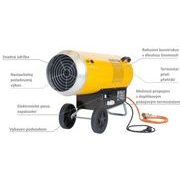 MASTER BLP 103 ET - PLYNOVÉ TOPIDLO S VENTILÁTOREM - PLYNOVÁ TOPIDLA - TOPIDLA, VYSOUŠEČE, ODVLHČOVAČE