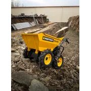 MOTOROVÝ DUMPER (PŘEPRAVNÍK) 4X4 | NOSNOST 400 KG/240 L | 196 CM3 - MOTOROVÉ A AKU VOZÍKY, KOLEČKA, MINIDUMPER - STAVEBNÍ TECHNIKA