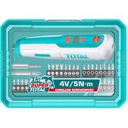 TOTAL ŠROUBOVÁK AKU MINI, 4V, USB NABÍJENÍ, SE SADOU BITŮ, TSDLI04062 - AKU ŠROUBOVÁK 3,6 - 10.8 V - AKU NÁŘADÍ