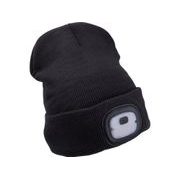 EXTOL LIGHT ČEPICE S ČELOVKOU 4X25LM, USB NABÍJENÍ, TMAVĚ ŠEDÁ, ECONOMY, UNIVERZÁLNÍ VELIKOST, 73% ACRYL A 27% POLYESTER, 43452 - ČEPICE, KŠILTOVKY, PONOŽKY A JINÉ{% if kategorie.adresa_nazvy[0] != zbozi.kategorie.nazev %} - PŘÍSLUŠENSTVÍ{% endif %}