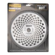 NŮŽ KŘOVINOŘEZU (KOTOUČ) (D255*25.4) 80T WILL WIN PROCRAFT | H/P-80T PROCRAFT - ŽACÍ LISTY - NOŽE - ZAHRADA