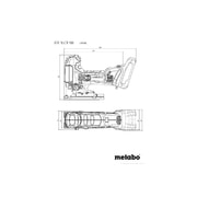 METABO STA 18 LTX 100 2X4,0AH LIHD - AKU PŘÍMOČARÉ PILY - AKU NÁŘADÍ