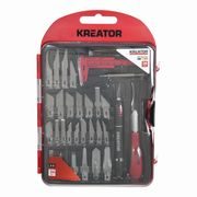 KREATOR KRTH23202 MODELÁŘSKÉ NOŽÍKY SADA 36KS - MODELÁŘSKÉ NOŽE{% if kategorie.adresa_nazvy[0] != zbozi.kategorie.nazev %} - RUČNÍ NÁŘADÍ{% endif %}