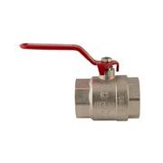 KULOVÝ KOHOUT PÁKOVÝ ČERVENÝ, KR.214 2"FF | KR.214 2"FF PROCRAFT - PŘÍSLUŠENSTVÍ (KOHOUTY, ŠROUBENÍ,...) - SANITA