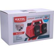 EXTOL ENERGY NABÍJEČKA NA 4 BATERIE SHARE20V, 2+2, 3,5A, 8891895 - EXTOL SHARE20V - AKU NÁŘADÍ - AKU NÁŘADÍ