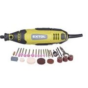 EXTOL CRAFT BRUSKA PŘÍMÁ, 40KS PŘÍSLUŠENSTVÍ, 135W, 404112 - PŘÍMÁ BRUSKA - ELEKTRICKÉ NÁŘADÍ