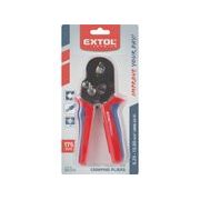 EXTOL PREMIUM KLEŠTĚ LISOVACÍ/KRIMPOVACÍ NA DUTINKOVÉ KONEKTORY ČTYŘHRAN, 0,25-10MM2, 8831132 - ODIZOLOVACÍ KLEŠTĚ - RUČNÍ NÁŘADÍ
