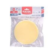 EXTOL PREMIUM KOTOUČ LEŠTÍCÍ PĚNOVÝ, T80, ŽLUTÝ, ⌀180X30MM, SUCHÝ ZIP ⌀150MM, 8804508 - PRO LEŠTIČKY - PŘÍSLUŠENSTVÍ