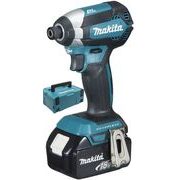 MAKITA DTD153RTJ - AKU RÁZOVÝ UTAHOVÁK 1/4"LI -ION 18V/5,0AH, SYSTAINER - RÁZOVÝ UTAHOVÁK 18V - AKU NÁŘADÍ