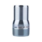 HERON-PRISLUSENSTVI KONEKTOR PRO HADICI, 3", G 3", POZINKOVANÁ OCEL, 8898126 - PŘÍSLUŠENSTVÍ PRO EXTOL - NÁHRADNÍ DÍLY