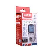 EXTOL PREMIUM MĚŘIČ SPOTŘEBY EL. ENERGIE - WATTMETR, KW, KWH, V, A, HZ, 8831260 - ELEKTRO - DŮM A DOMÁCNOST, ELEKTRO..
