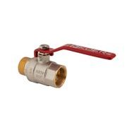 KULOVÝ KOHOUT PÁKOVÝ ČERVENÝ, KR.215 3/4"FM | KR.215 3/4"FM PROCRAFT - PŘÍSLUŠENSTVÍ (KOHOUTY, ŠROUBENÍ,...) - SANITA