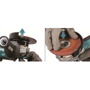 MAKITA GA041GZ - AKU ÚHLOVÁ BRUSKA S REGULACÍ A X-LOCK 125MM LI-ION XGT 40V, BEZ AKU Z - AKU ÚHLOVÉ VRTAČKY - AKU NÁŘADÍ