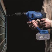 SCHEPPACH C-RHD130-X AKU 20 V IXES VRTACÍ KLADIVO SDS PLUS 3V1 S PŘÍKLEPEM, KUFREM A PŘÍSLUŠENSTVÍM (BEZ BATERIE A NABÍJEČKY) - AKU VRTACÍ, SEKACÍ A KOMBINOVANÁ KLADIVA - AKU NÁŘADÍ