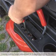 SCHEPPACH MR 230-61 TRAVNÍ RIDER 61 CM S ZADNÍM A BOČNÍM VÝHOZEM A MECHANICKOU PŘEVODOVKOU - MINIRIDERY - ZAHRADA