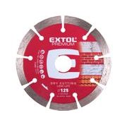 EXTOL PREMIUM KOTOUČ DIAMANTOVÝ ŘEZNÝ, SEGMENTOVÝ LONG LIFE - SUCHÉ ŘEZÁNÍ, 125X22,2X2MM, 108912 - DIA KOTOUČ 125 MM{% if kategorie.adresa_nazvy[0] != zbozi.kategorie.nazev %} - PŘÍSLUŠENSTVÍ{% endif %}