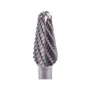 EXTOL INDUSTRIAL FRÉZA KARBIDOVÁ, KONICKÁ 14° ZAKULACENÁ, PR.10X25MM/STOPKA 6MM,SEK STŘEDNÍ (DOUBLE-CUT), 8703784 - STOPKOVÉ FRÉZKY - PŘÍSLUŠENSTVÍ