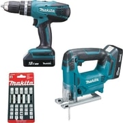 MAKITA DK18113X1 - AKU SADA JV183D + HP457D LI-ION 18V/1,3AH G - LI-ION 18V G SERIE{% if kategorie.adresa_nazvy[0] != zbozi.kategorie.nazev %} - MAKITA-SHOP{% endif %}