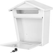 POŠTOVNÍ SCHRÁNKA MODERN B BÍLÁ, 37X37X14CM - POŠTOVNÍ SCHRÁNKY - DŮM A DOMÁCNOST, ELEKTRO..