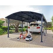 PALRAM - CANOPIA ARCADIA 6400 HLINÍKOVÝ (MONTOVANÝ) PŘÍSTŘEŠEK S OBLOUKOVOU STŘECHOU - PŘÍSTŘEŠKY VCHODOVÉ, PRO AUTA - DŮM A DOMÁCNOST, ELEKTRO..