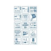 EXTOL PREMIUM METR LASEROVÝ 70M (ZELENÝ) S LI-ION BATERIÍ, 8820047 - LASEROVÉ MĚŘIČE VZDÁLENOSTI - MĚŘÍCÍ TECHNIKA