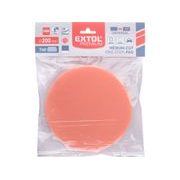 EXTOL PREMIUM KOTOUČ LEŠTÍCÍ PĚNOVÝ, T40, ORANŽOVÝ, ⌀200X30MM, SUCHÝ ZIP ⌀180MM, 8804514 - PRO LEŠTIČKY - PŘÍSLUŠENSTVÍ