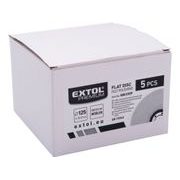 EXTOL PREMIUM KOTOUČ LEŠTÍCÍ FILCOVÝ/PLSTĚNÝ, CELOOBVODOVÝ ROVNÝ, O 125X15MM, 8803389 - LAMELOVÉ KOTOUČE - PŘÍSLUŠENSTVÍ