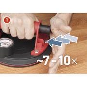 EXTOL PREMIUM PŘÍSAVKA S MANUÁLNÍ PUMPOU A MANOMETREM, O 200MM/130KG, 8863110 - PŘÍSAVKY NA SKLO - DÍLNA A GARÁŽ