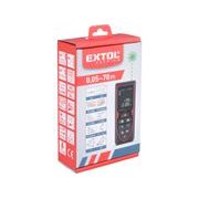 EXTOL PREMIUM METR LASEROVÝ 70M (ZELENÝ) S LI-ION BATERIÍ, 8820047 - LASEROVÉ MĚŘIČE VZDÁLENOSTI - MĚŘÍCÍ TECHNIKA