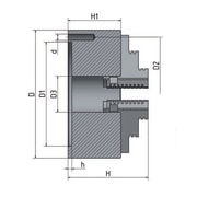 3-ČELISŤOVÉ SKLÍČIDLO S CENTRICKÝM UPÍNÁNÍM Ø 80 MM - 3-ČELISŤOVÁ SKLÍČIDLA{% if kategorie.adresa_nazvy[0] != zbozi.kategorie.nazev %} - KOVOOBRÁBĚCÍ STROJE{% endif %}