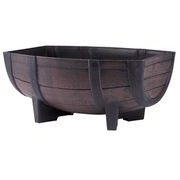 KVĚTINÁČ WOODEFF BAREL TEAK, 29X41X19CM - KVĚTINÁČE{% if kategorie.adresa_nazvy[0] != zbozi.kategorie.nazev %} - DŮM A DOMÁCNOST, ELEKTRO..{% endif %}