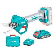 TOTAL NŮŽKY ZAHRADNICKÉ AKU, BRUSHLESS, 20V LI-ION, 2000MAH, INDUSTRIAL, 1KS BATERIE A NABÍJEČKY, TSSLI202581 - AKU NŮŽKY NA VĚTVE - ZAHRADA