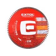 EXTOL PREMIUM KOTOUČ DIAMANTOVÝ ŘEZNÝ, TURBO - SUCHÉ I MOKRÉ ŘEZÁNÍ, O 230X22,2X2,8MM, 108755 - DIA KOTOUČ 230 MM{% if kategorie.adresa_nazvy[0] != zbozi.kategorie.nazev %} - PŘÍSLUŠENSTVÍ{% endif %}