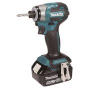 MAKITA DTD173RTJ - AKU RÁZOVÝ ŠROUBOVÁK 1/4" LI-ION LXT 18V/5,0AH, MAKPAC - RÁZOVÝ UTAHOVÁK 18V - AKU NÁŘADÍ