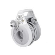 BUBEN VNITŘNÍ 3Z, 10M, 3 X 1,5MM2, 14X12X20,5CM, Ø14CM, ŠEDÝ KABEL - PRODLUŽOVACÍ KABELY - PŘÍSLUŠENSTVÍ