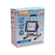 EXTOL LIGHT REFLEKTOR LED, NABÍJECÍ S PODSTAVCEM, 700/1400LM, LI-ION, 43125 - LED SVĚTLA - SVÍTIDLA