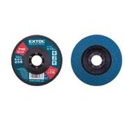 EXTOL INDUSTRIAL KOTOUČ LAMELOVÝ ŠIKMÝ ZIRKONOVÝ, O 115MM, P100, 8803410 - LAMELOVÉ KOTOUČE{% if kategorie.adresa_nazvy[0] != zbozi.kategorie.nazev %} - PŘÍSLUŠENSTVÍ{% endif %}
