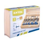 EXTOL CRAFT FRÉZY-SUKOVNÍKY, DO DŘEVA S HLOUBK. DORAZEM, SADA 5KS,, ⌀15-20-25-30-35MM, 902003 - SUKOVNÍKY - PŘÍSLUŠENSTVÍ