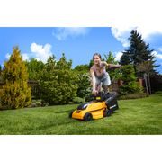 RIWALL PRO RALM 3320I SET AKU TRAVNÍ SEKAČKA 20 V + 1X 4AH BATERIE + NABÍJEČKA 2,4 A - AKUMULÁTOROVÉ SEKAČKY - ZAHRADA