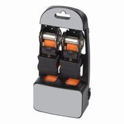 KREATOR KRTH40806 UPÍNACÍ POPRUH RÁČNOVÝ S HÁKY 225KG / 4,5M (SADA 2KS) HIGH QUALITY - UPÍNACÍ PÁSY (KURTNY) A GUMY - DÍLNA A GARÁŽ