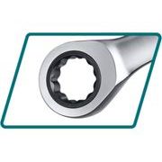 TOTAL KLÍČE RÁČNOVÉ OČKOPLOCHÉ, SADA 6KS, 8-17MM, INDUSTRIAL, THT102RK566 - KLÍČE OČKO-RÁČNA/OTEVŘENÝ - RUČNÍ NÁŘADÍ