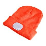 EXTOL LIGHT ČEPICE S ČELOVKOU 4X25LM, USB NABÍJENÍ, FLUORESCENTNÍ ORANŽOVÁ, ECONOMY, UNIVERZÁLNÍ VELIKOST, 100% ACRYL, 43455 - ČEPICE, KŠILTOVKY, PONOŽKY A JINÉ - PŘÍSLUŠENSTVÍ