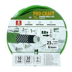 Zelená zahradní hadicí Procraft PR-4GH1325F | PR-4GH1325F Procraft