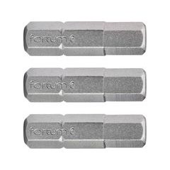 FORTUM hrot imbus sada 3ks, H 6x25mm, S2, 4741508