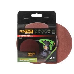 Brusný papír 10 ks. Procraft К125.40 | K125.40 Procraft