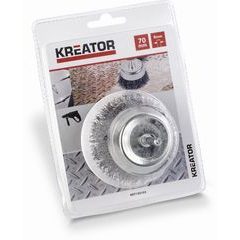 Kreator KRT150103 Ocelová kartáč na vrtačky 70mm