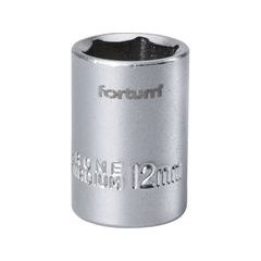 FORTUM hlavice nástrčná 1/4", 12mm, L 25mm, 4701412