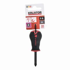 Kreator KRTH21204 Šroubovák krátký PZ2 38mm
