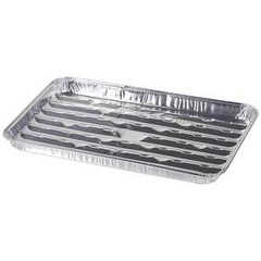 Miska perforovaná MagicHome hliník, 34x23x2,5cm, 3ks